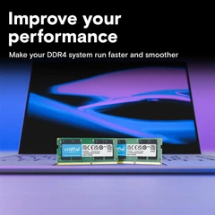 Crucial 64GB KIT DDR4-3200 メモリ Память для ноутбуків Crucial 64GB Kit (2x32GB) DDR4 3200MHz CL22