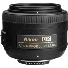★極上★ニコン Nikon DX AF-S NIKKOR 35mm F1.8G Об'єктив Nikon AF-S DX Nikkor 35mm f/1,8G (JAA132DA) – фото