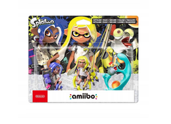 Набір фігурок Nintendo Amiibo 3 Pack Octoling BlueInkling