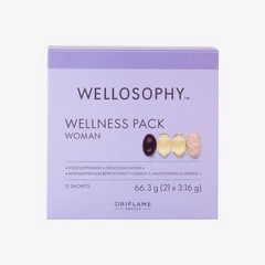 Вітаміни для жінок Oriflame Wellness Pack, 66.3 г (21 x 3.16 г