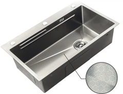 Миття Zerix ZH7545-SET-05 DECOR NANO-SILVER (3.0/0.8) з нерж