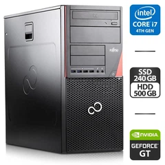 Fujitsu デスクトップi7-7700 500GB SSD Компьютер Fujitsu Esprimo P920 E90 Tower / Intel Core i7-4770 (4