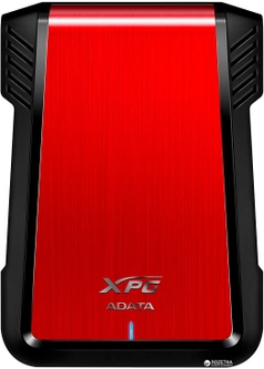 Внешний карман ADATA для установки SSD/HDD 2.5” SATA III - USB 3.1 Red (AEX500U3-CRD)