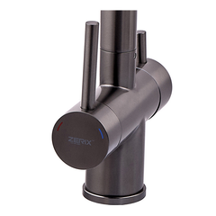 ★【ライノ】 Змішувач для кухні з гнучким виливом на дві води Zerix KIT