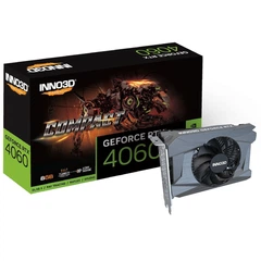 Відеокарта GeForce RTX4060 Inno3D Compact, 8GB GDDR6, 128bit, PCI