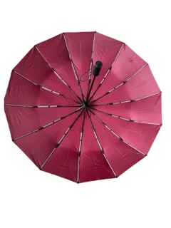 Жіноча парасолька-автомат бордова 