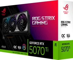 Видеокарта ASUS PCI-Ex GeForce RTX 5070 Ti ROG Strix OC Edition