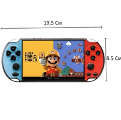 Карманная игровая приставка 16-Bit PSP X7 Plus 5.1 дюймов 8GB MP5
