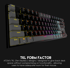 Клавиатура механическая игровая с подсветкой Fantech ATOM MK