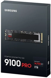 SSD диск Samsung 9100 Pro 1TB M.2 PCIe 5.0 x4 V-NAND TLC (MZ