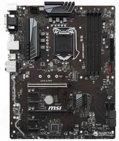 Материнская плата MSI Z370-A PRO (s1151, Intel Z370, PCI-Ex16