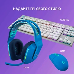 きー Навушники Logitech G733 Lightspeed Wireless RGB Black (981
