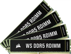 メモリー CORSAIR WS DDR5 RDIMM 32GB (2x16GB) Оперативна пам'ять Corsair WS DDR5 ECC RDIMM 128GB (4x32GB) DDR5