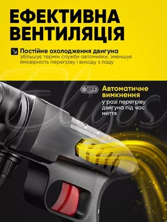 Авто мийка безпровідна професійна високого тиску V-TEKK портативна