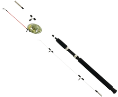 Cпининг Crocodile 1,65м 100-250гр (белый) (закрутка) – фото