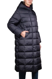 marue　20日迄 Мужская куртка с отстегивающимся капюшоном серый/черный цвет