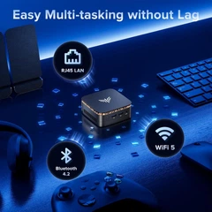 Мини ПК NiPoGi E1 / Intel N97 / RAM 16GB / SSD 1TB / HDMI / LAN