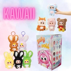 Мягкая игрушка сюрприз в стиле Лабубу Baby Three Kawaii пушистый