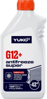 Антифриз Yuko -40 Super G12+ 1 л Красный (4820070244489) – фото