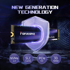 SSD диск Fanxiang S880 1TB 7300/6400MB/s SSD NVMe M.2 2280 PCIe