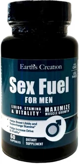 Натуральна добавка Earth's Creation Sex-Fuel For Men 60 капсул