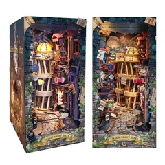 Конструктор Букнук Алея Діагон DIY Book Nook Kit Magic Night Alley