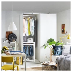 Шкаф-купе IKEA (ИКЕА) PAX Hasvik белый (392.190.45) – купить