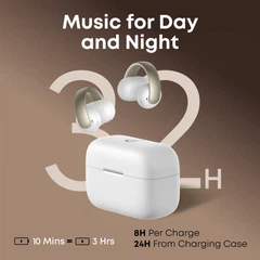 Bluetooth-гарнитура Anker SoundCore AeroClip White (A3388G21