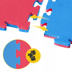 Мат-пазл (ласточкин хвіст) 4FIZJO Mat Puzzle EVA 100 x 100 x 2 cм