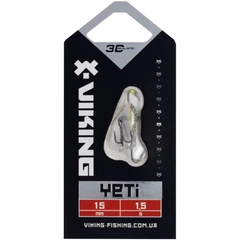 その他 VIKING Балансир Viking Fishing Yeti Ice Jig 15mm 1.5g #13 Just Pike