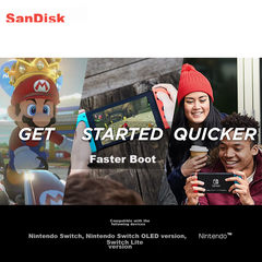 Карта пам'яті SanDisk Nintendo Switch microSDXC 512GB UHS-I U3 V30