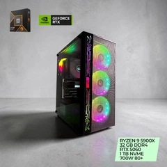 Игровой ПК AMD Ryzen 9 5900X / NVIDIA RTX 5060 / 32 GB DDR4 / 1 TB
