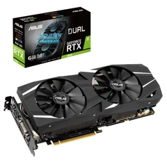 Видеокарта Asus PCI-Ex GeForce RTX 2060 Dual 6G 6GB GDDR6 (192bit Видеокарта Asus PCI-Ex GeForce RTX 2060 Dual 6G 6GB GDDR6 (192bit