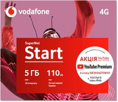 Стартовый пакет Vodafone SuperNet Start