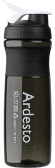 Бутылка для воды Ardesto Smart Bottle 1000 мл Черная (AR2204TB)
