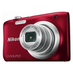 Цифровий фотоапарат Nikon Coolpix A10 Red (VNA982E1) купити на