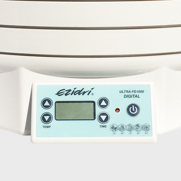 Сушилка для фруктов и овощей Ezidri Ultra FD1000 digital White - изображение 4