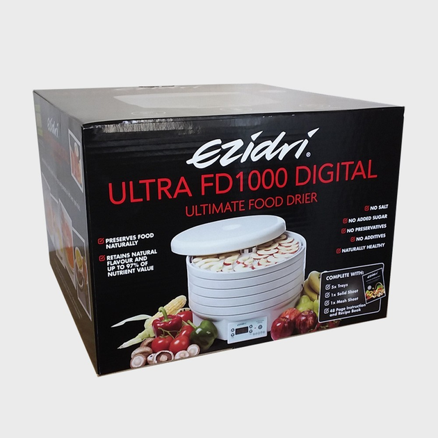Сушилка для фруктов и овощей Ezidri Ultra FD1000 digital White - изображение 5