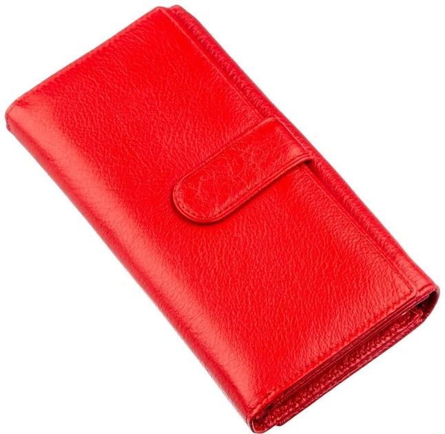 Кошелек кожаный ST Leather Accessories 18882 Красный - Фото 2 Кошелек кожаный ST Leather Accessories 18882 Красный - изображение 2