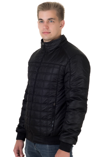 Демисезонная мужская куртка MODA 00051-2 (48 ) L Черный (00051-2 A) - изображение 3