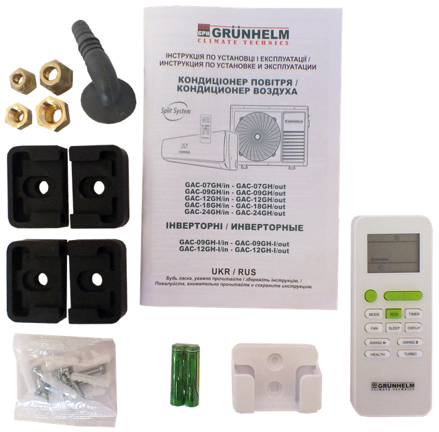 Кондиционер Grunhelm GAC-07GH (для площади 20 кв.м) - изображение 6