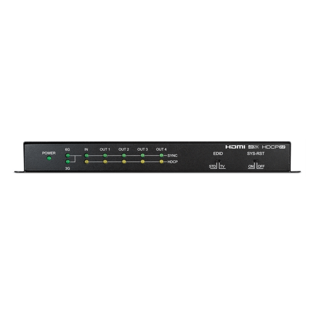 Розподільник 1:4 сигналу HDMI CYP QU-4-4K22 - Фото 2 Розподільник 1:4 сигналу HDMI CYP QU-4-4K22 - зображення 2