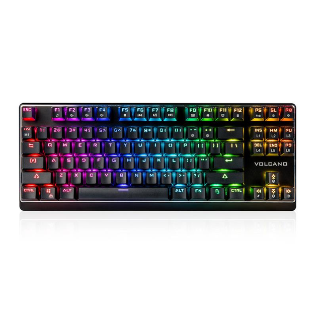 Клавиатура Modecom Volcano RGB Lanparty Red Switch USB (K-MC-LANPARTY-U-RGB-RED) Black - изображение 1