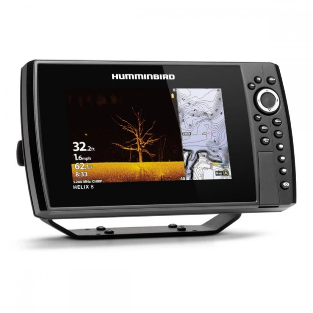 Эхолот картплоттер Humminbird Helix 8 CHIRP MEGA SI + GPS G3N - изображение 2