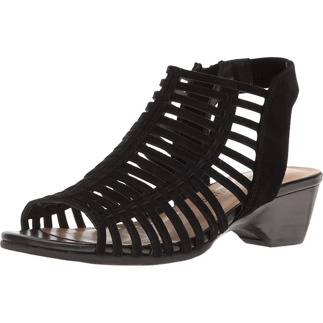 Босоніжки Bella-Vita Pacey Black Suede Leather, 35.5 (225 мм) (10412348) - Фото 2 Босоніжки Bella-Vita Pacey Black Suede Leather, 35.5 (225 мм) (10412348) - зображення 2