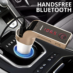 FM Модулятор Трансмиттер для авто с Bluetooth MP3 AUX передатчик Clefers G7 (lin-0389-OPTTYT) - изображение 2