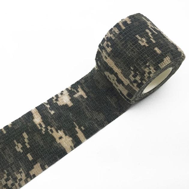 Маскировочная лента матерчатая Размеры Цвет ACU camouflage KNR CN0010 - изображение 1