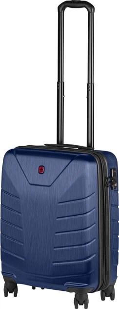 Чемодан пластиковый Wenger Pegasus 4 колеса Малый Синий (610121) - изображение 2