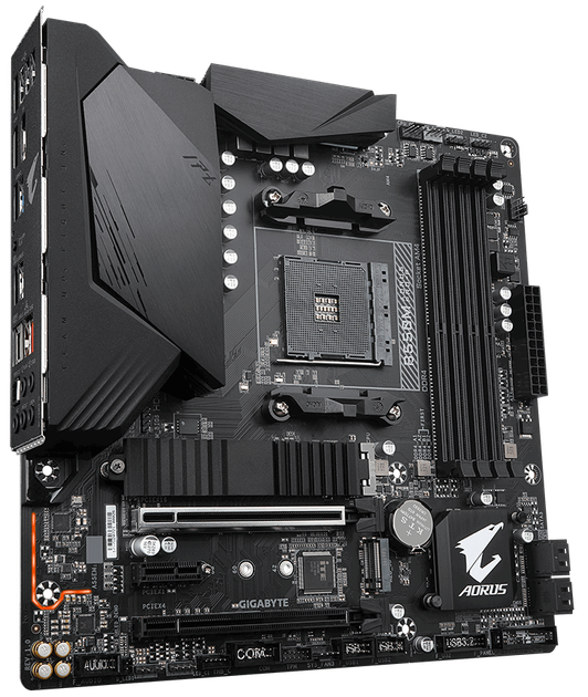 Материнская плата Gigabyte B550M Aorus Pro-P (sAM4, AMD B550, PCI