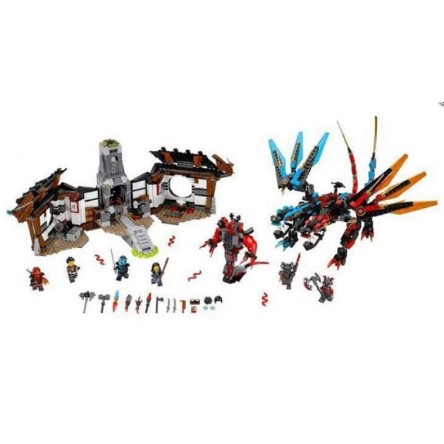 Конструктор Bela Ninjago Кузница дракона 1157 деталей (31022